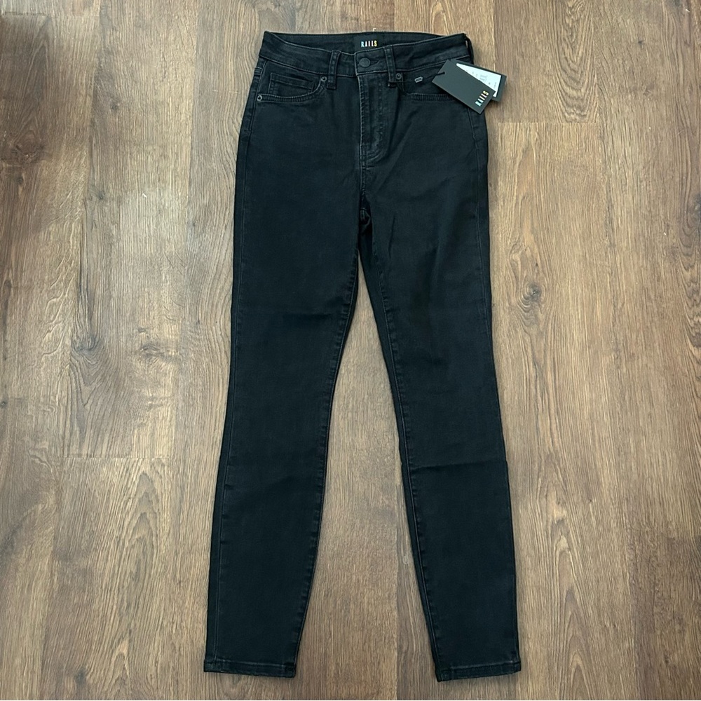 Rails The Larchmont High Rise Skinny Jeans Onyx